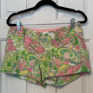 Lilly Pulitzer Classic Printed Shorts – Size 0
